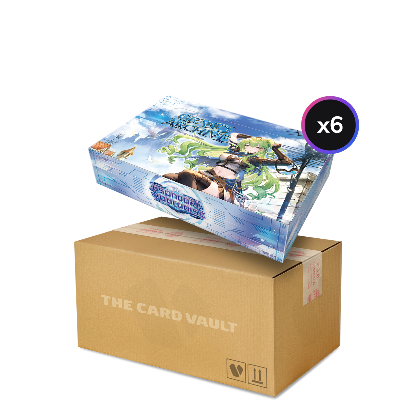 Grand Archive TCG - Set 05 - .asphodel/paradise - Display Case (6x Booster Boxes) (1st Edition)