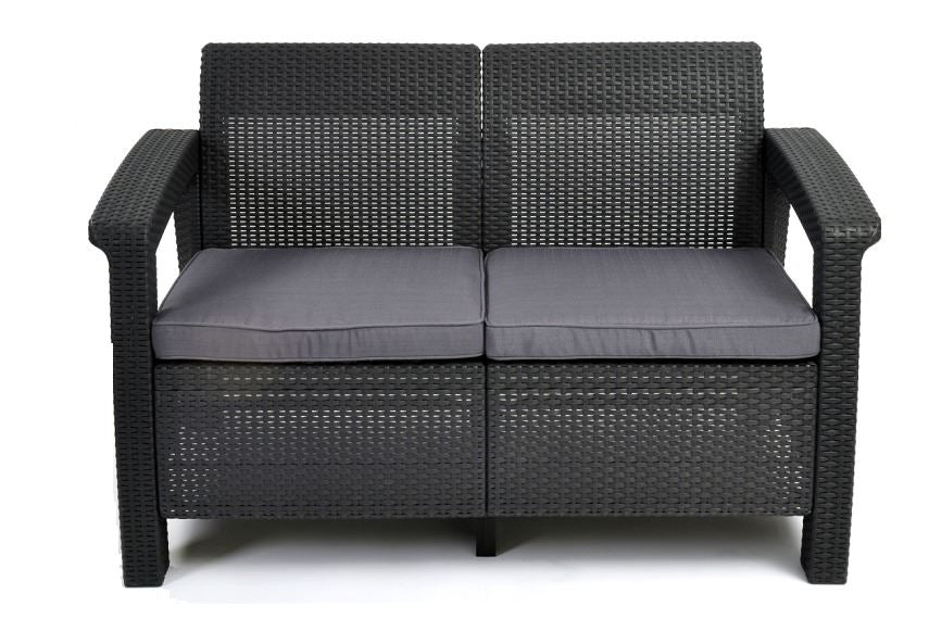 Keter Corfu 2 Seater Sofa