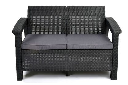 Keter Corfu 2 Seater Sofa