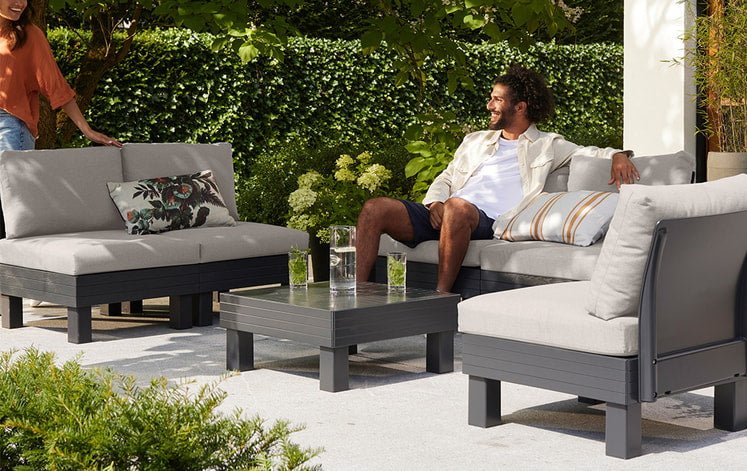 Keter Elements 7 Seater Modular Lounge Set