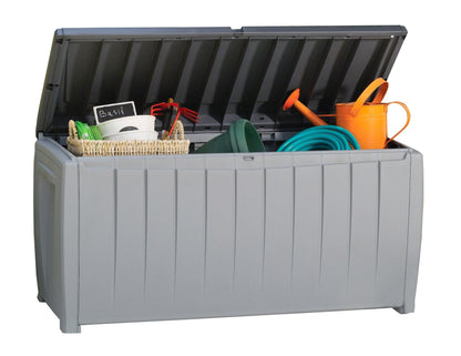 Keter Novel 340L Storage Box- Grey