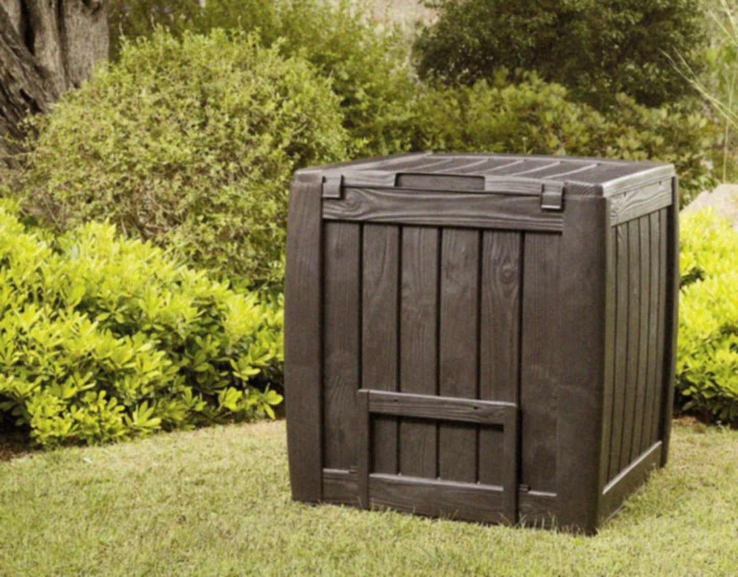Keter DECO Wood Look 330L Composter - Brown