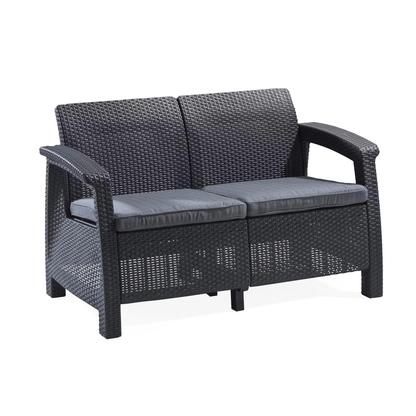 Keter Corfu 2 Seater Sofa