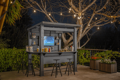 Keter Bar Gazebo - Grey