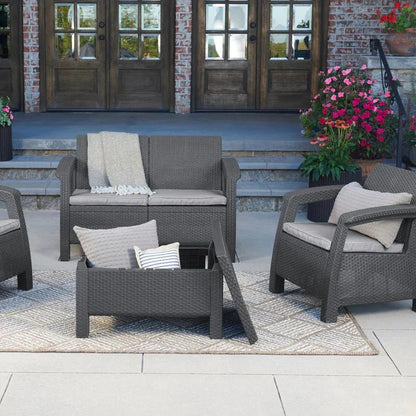 Keter Corfu 2 Seater Sofa