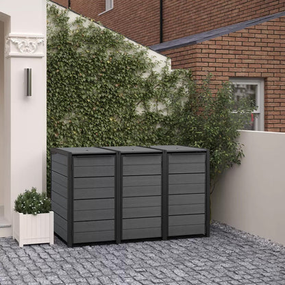 Keter Hideaway - 3 Bin (Grey)