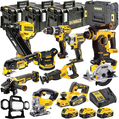 Dewalt 18V 12 Piece Power Tool Kit with 3 x 5.0Ah Batteries T4TKIT-29959