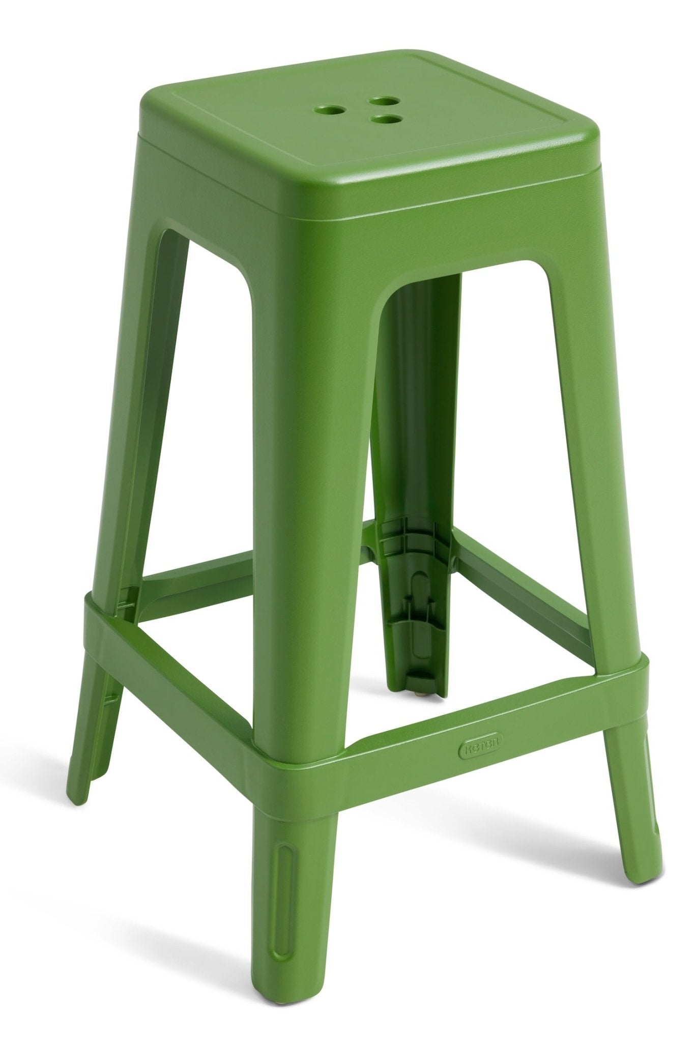 Keter Lucca Indoor/Outdoor Bar Stool - Green- 4 pack