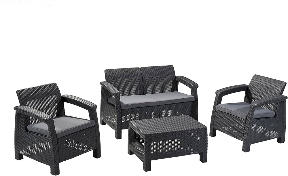 Keter Corfu 2 Seater Sofa