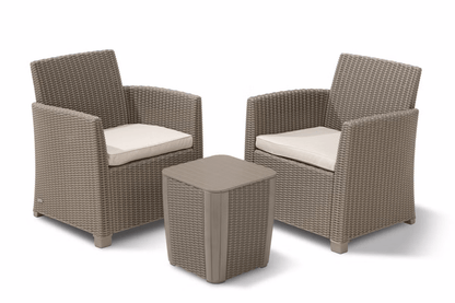 Keter Mia Balcony Set - Cappuccino