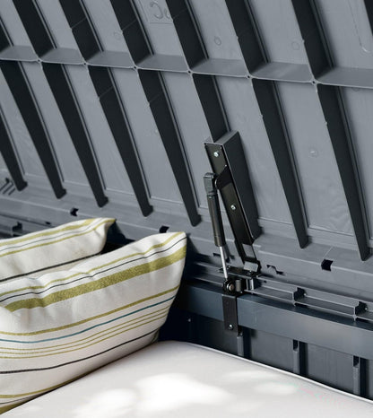 Keter Glenwood 390L Storage Box - Graphite