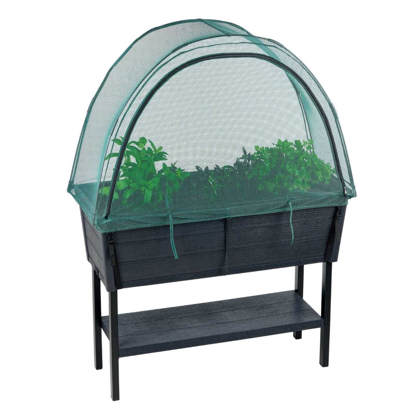 PRE ORDER: AUG. - Keter Alfresco Raised Garden Bed with NET Cover
