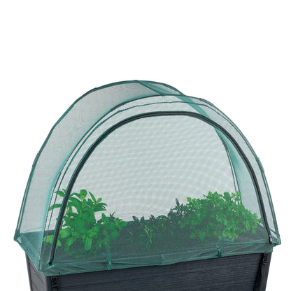 PRE ORDER: AUG. - 2 x Keter Alfresco Raised Garden Beds with NET Covers