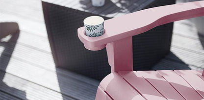 PRE ORDER: JULY. - Keter Alpine Adirondack Chair - Pink