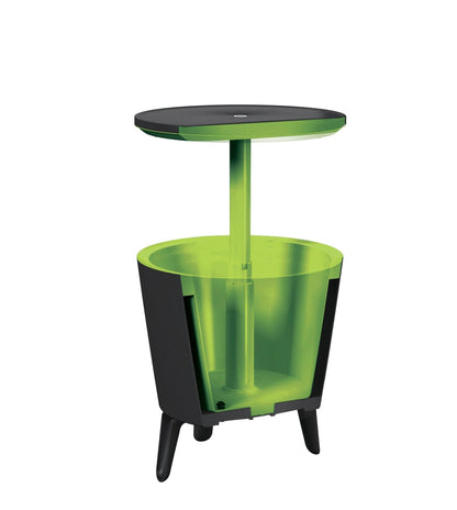 Keter Illuminated Cool Bar - Graphite/ Lime