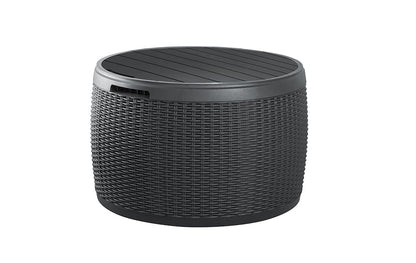 Keter Circa Rattan 140L Storage Box - Grey