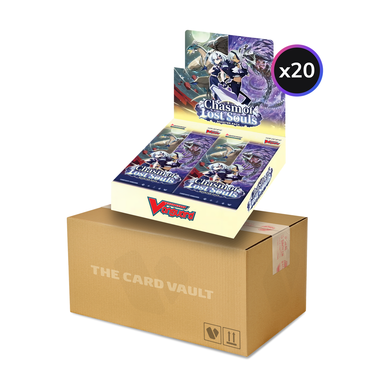 Cardfight!! Vanguard - Chasm of Lost Souls - Display Case (20x Booster Boxes) (2nd Edition)