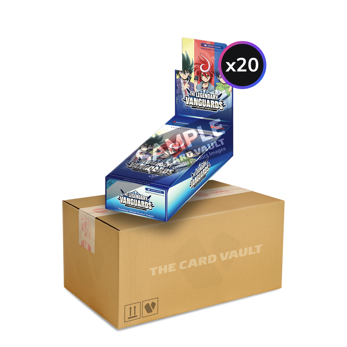 Cardfight!! Vanguard - Special Series 15 - The Legendary Vanguards - Display Case (20x Booster Boxes)