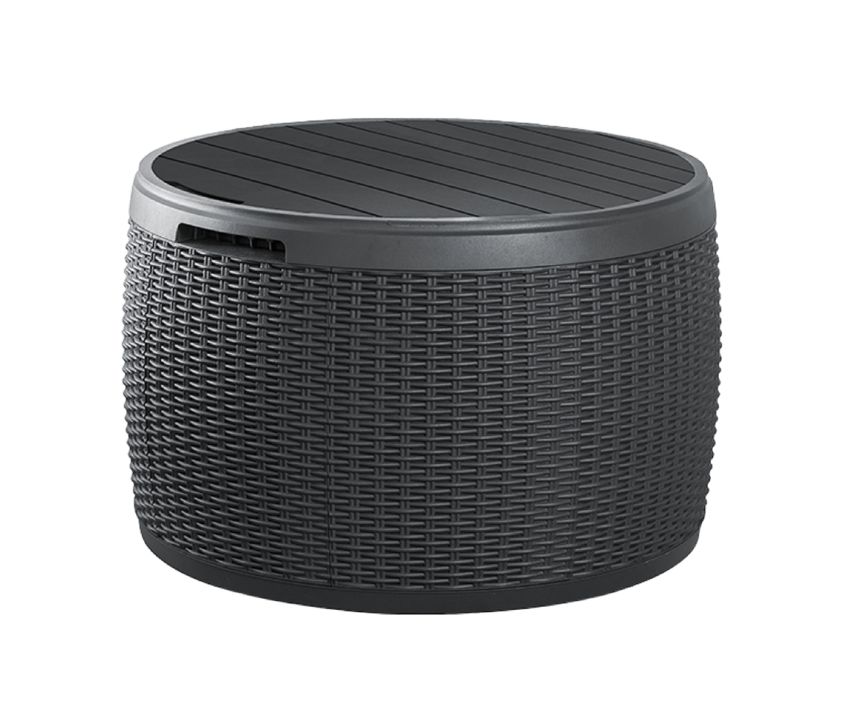 Keter Circa Rattan 140L Storage Box - Grey