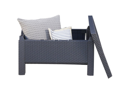 PRE ORDER: OCT. - Keter Corfu 4 Seater Storage Lounge Set