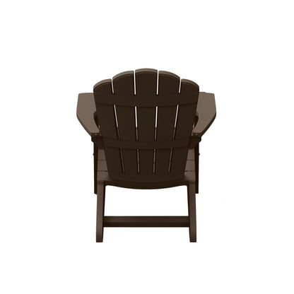 Keter Everest Adirondack Chair- Movable Cupholder - Brown