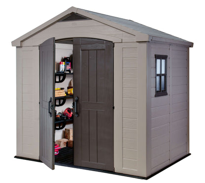 Keter Factor 8 x 6 Garden Shed (2.6 x 1.8m)