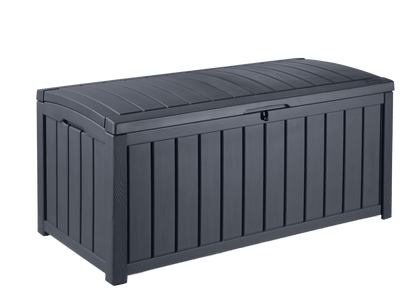 Keter Glenwood 390L Storage Box - Graphite
