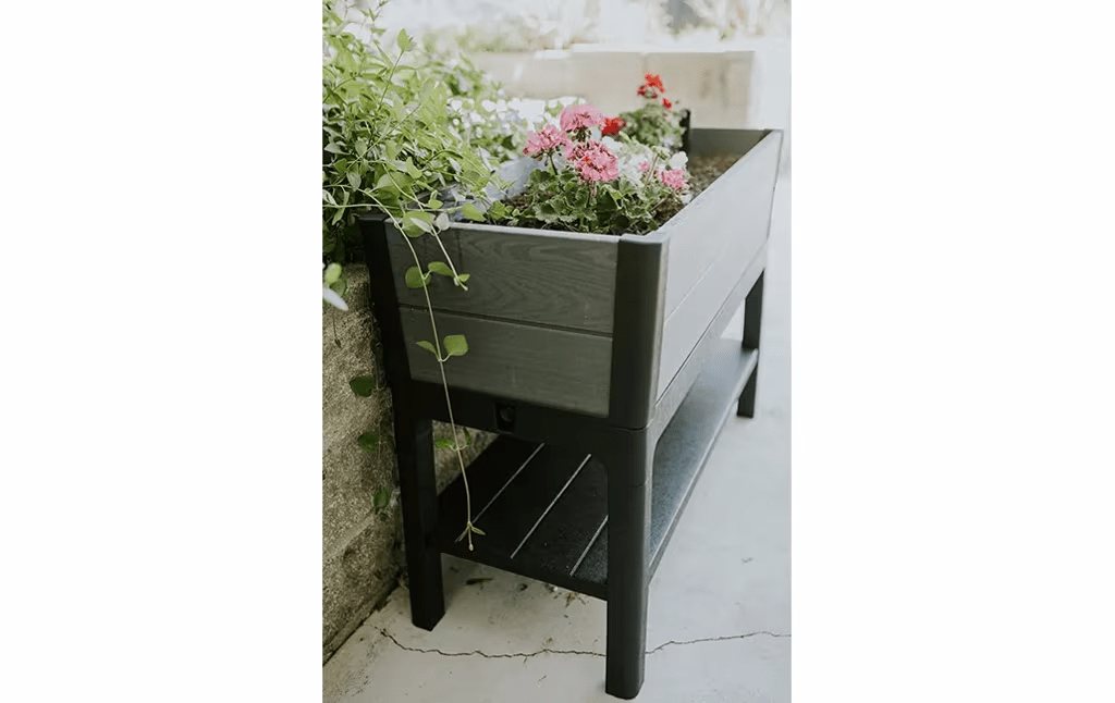 Keter Darwin Raised Garden Bed - Grey