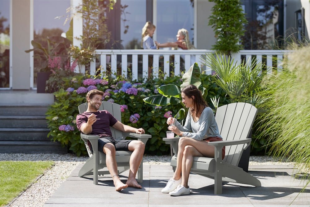 Keter Alpine Adirondack Chair - Grey