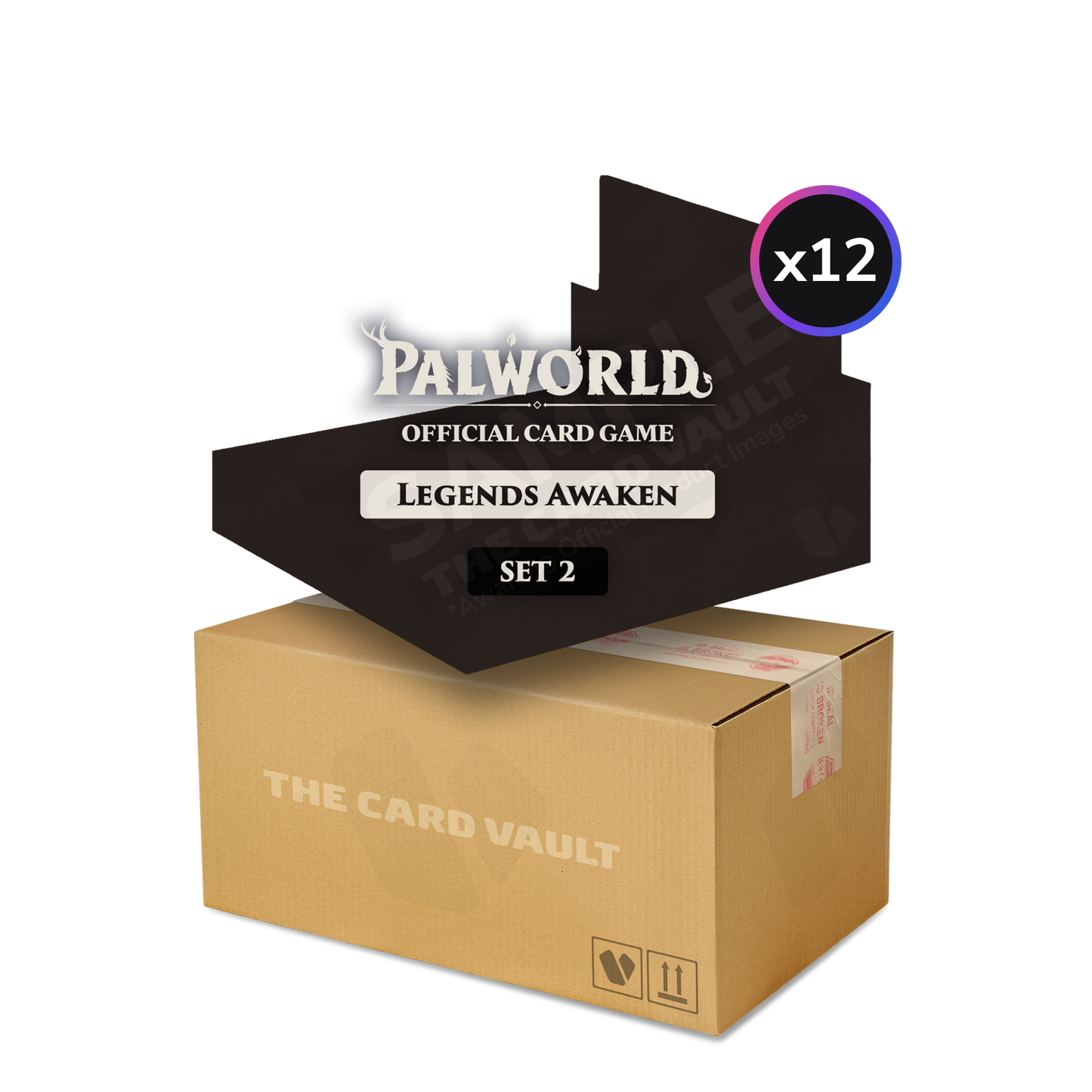 Palworld Official Card Game - Legends Awaken - Display Case (12x Booster Boxes)