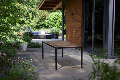 Keter Signature Porto Dining Table - Walnut Look (2 x 0.9m)