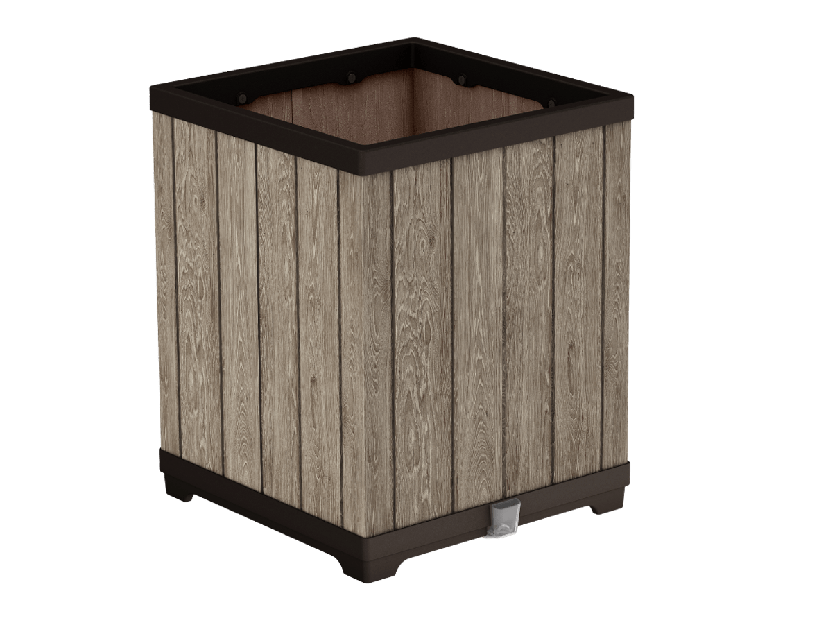 Keter Signature Tall Planter- Ashwood Look