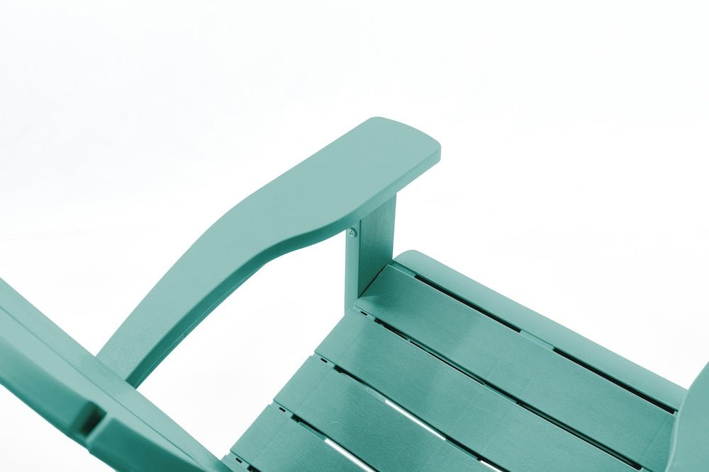 PRE ORDER: AUG. - Keter Alpine Adirondack Chair - Aqua Teal