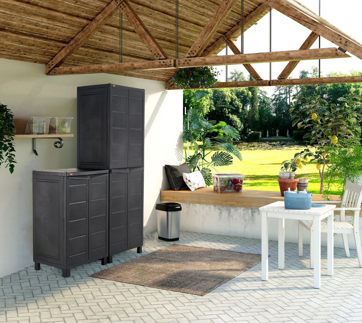 Keter Outdoor Utility Cabinet Combo