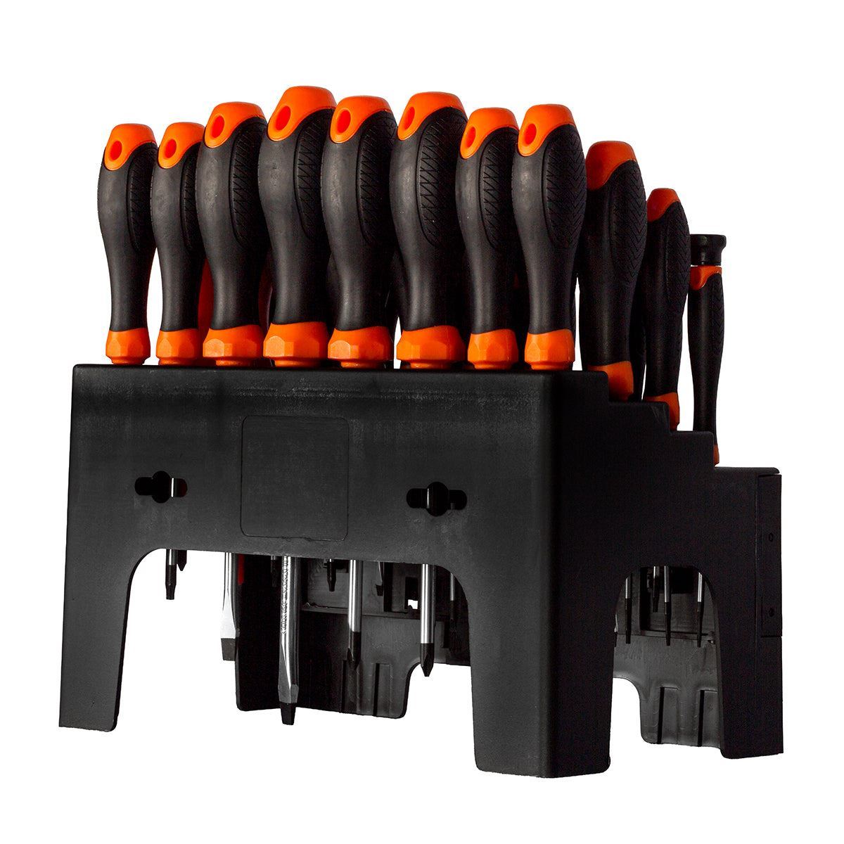 Kendo 101 Piece Screwdriver Bit & Socket Set with Bench Organiser Stand Multi Drive Tool Station