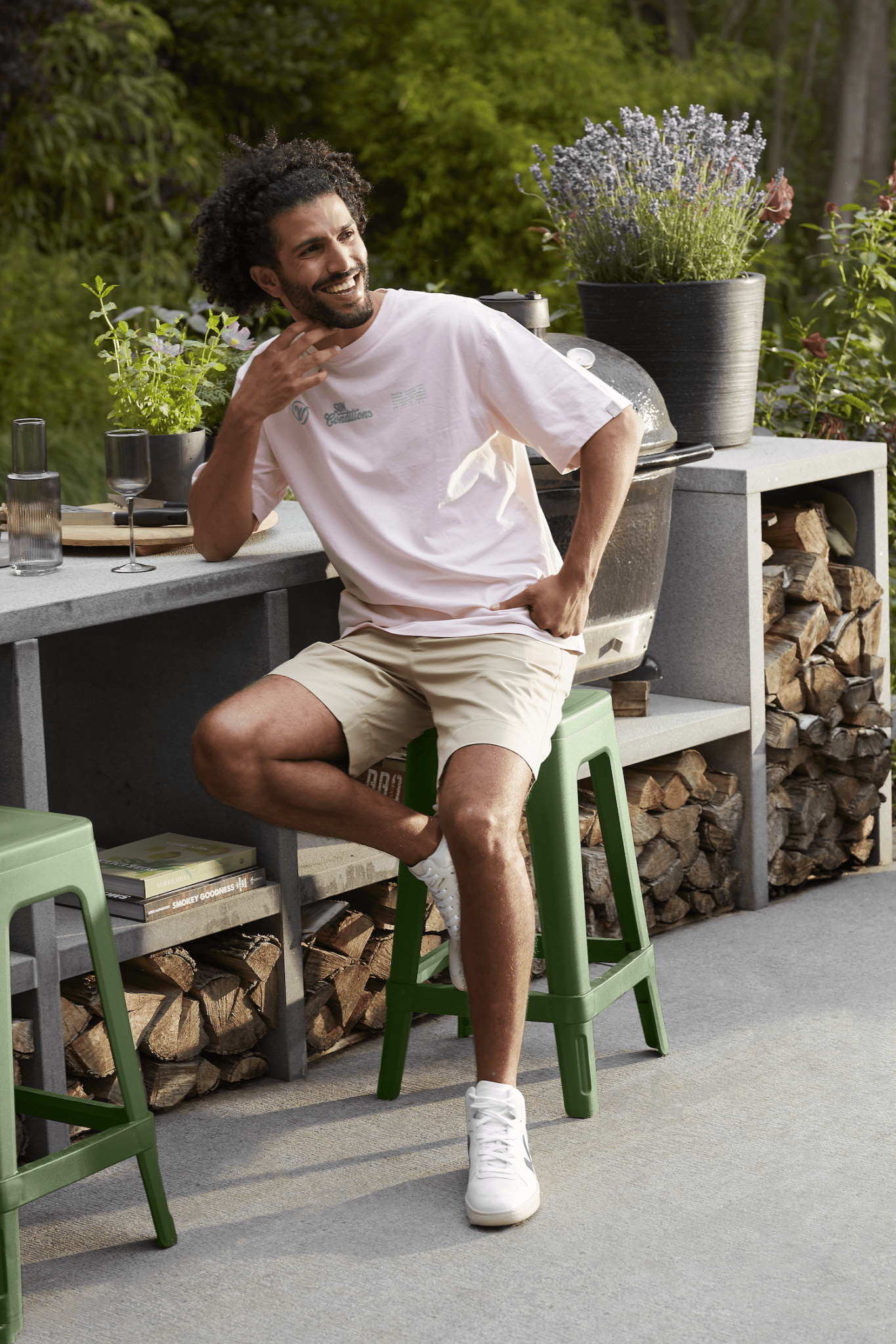 Keter Lucca Indoor/Outdoor Bar Stool - Green- 4 pack