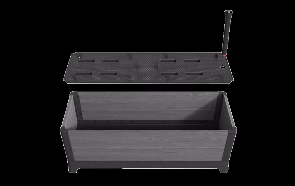 Keter Darwin Raised Garden Bed - Grey