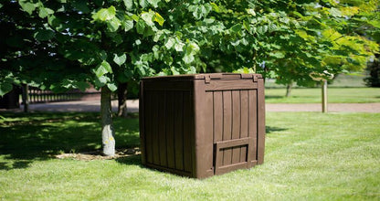 Keter DECO Wood Look 330L Composter - Brown
