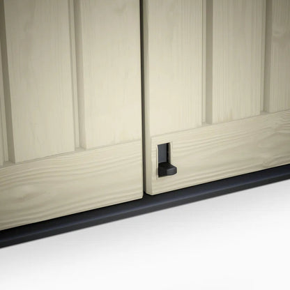 1200L Storage Shed - Beige / Brown