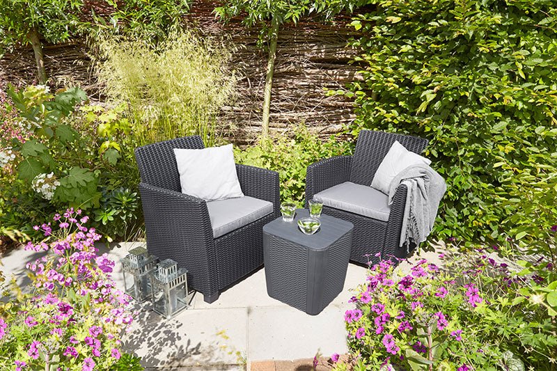 Keter Mia Balcony Set - Graphite