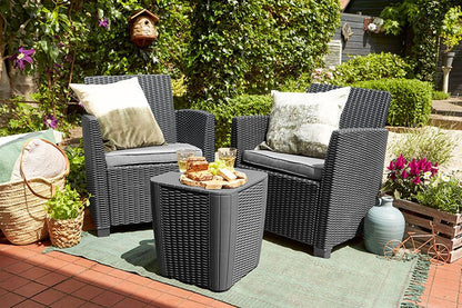 Keter Mia Balcony Set - Graphite