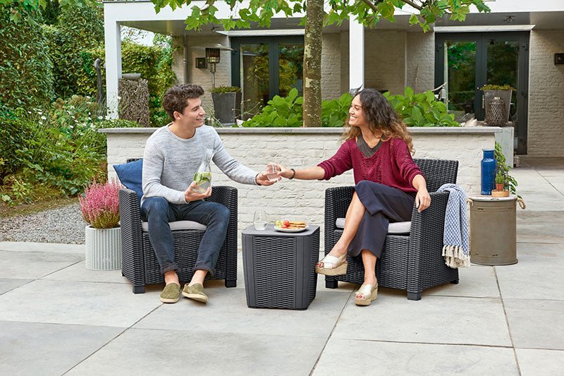 Keter Mia Balcony Set - Graphite