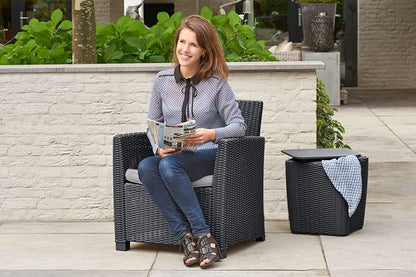 Keter Mia Balcony Set - Graphite