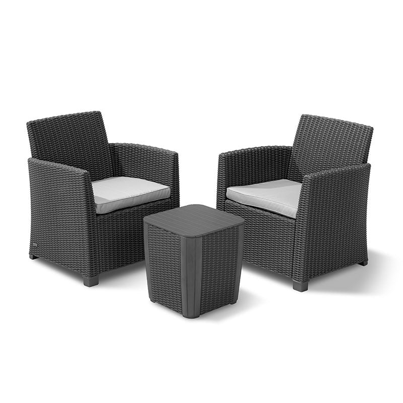 Keter Mia Balcony Set - Graphite
