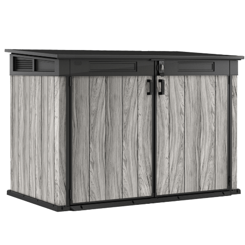 Keter Signature Horizontal Shed - Stormgrey Look
