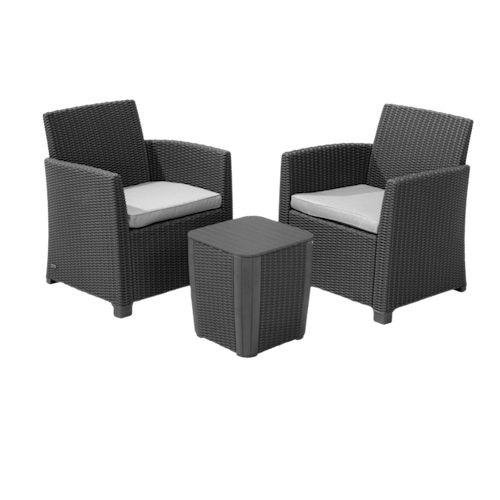 Keter Mia Balcony Set - Graphite
