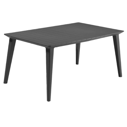 Keter Lima Dining Table - Graphite