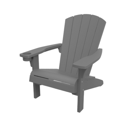 Keter Alpine Adirondack Chair - Grey