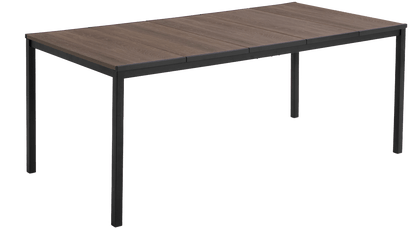 Keter Signature Porto Dining Table - Walnut Look (2 x 0.9m)