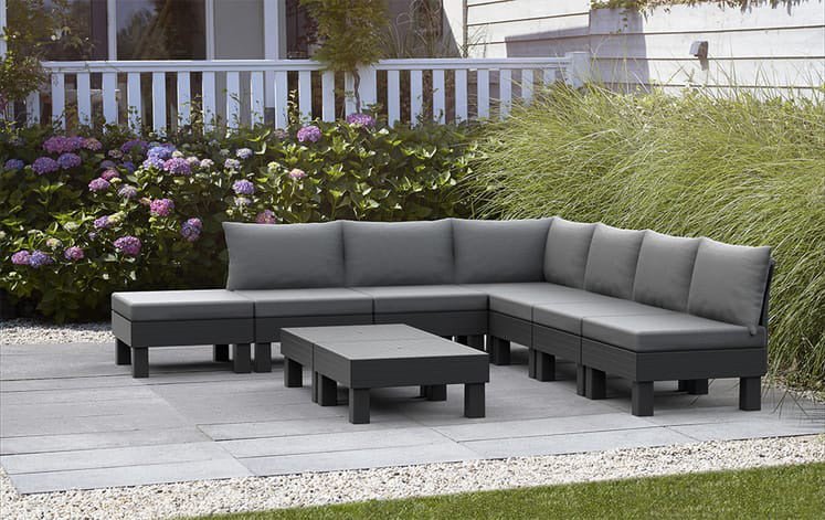 Keter Elements 7 Seater Modular Lounge Set